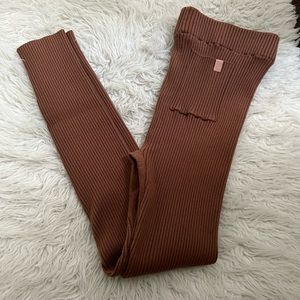 Lunya Cozy Cotton Silk Ribbed Legging